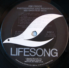Load image into Gallery viewer, Jim Croce : Photographs &amp; Memories: His Greatest Hits (LP, Comp, RE, Gol)