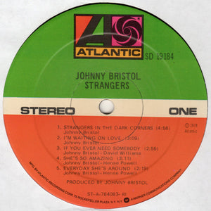 Johnny Bristol : Strangers (LP, Album)