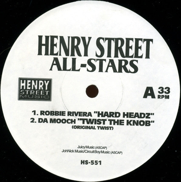 Various : Henry Street All-Stars (2x12
