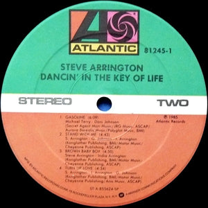 Steve Arrington : Dancin' In The Key Of Life (LP, Album)