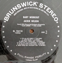 Load image into Gallery viewer, Jackie Wilson : Baby Workout (LP, Album, bla)