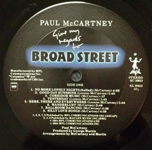Load image into Gallery viewer, Paul McCartney : Give My Regards To Broad Street (LP, Album, Pit)