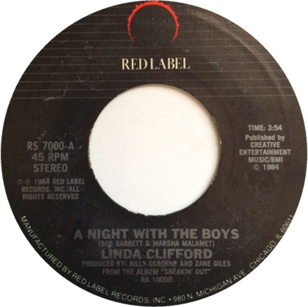 Linda Clifford : A Night With The Boys / I Just Want To Hold You (7