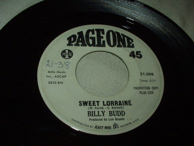 Billy Budd (3) : Sweet Lorraine (7