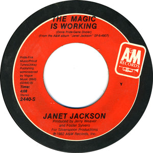 Janet Jackson : Young Love (7", Single, Styrene, Ter)