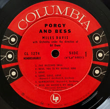 Load image into Gallery viewer, Miles Davis : Porgy And Bess (LP, Album, Mono)
