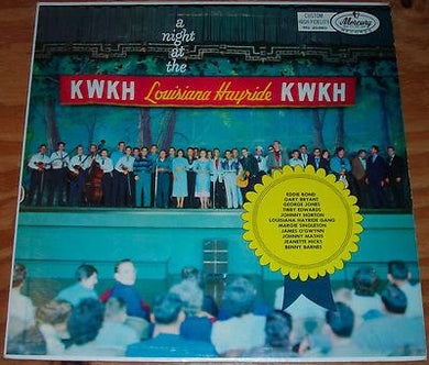 Various : A Night At The Louisiana Hayride (LP, Mono)