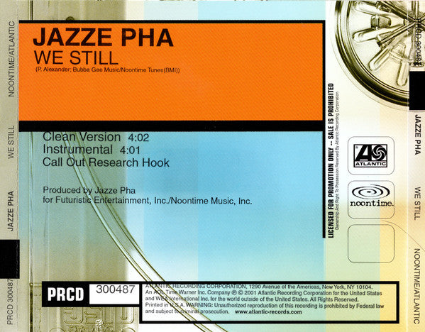Jazze Pha : We Still (CD, Single, Promo)