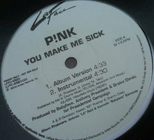 Load image into Gallery viewer, P!NK : You Make Me Sick (12&quot;, Promo)