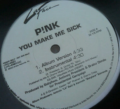 P!NK : You Make Me Sick (12