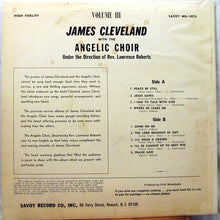 Load image into Gallery viewer, James Cleveland* And The Angelic Choir : Peace Be Still (Vol. 3) (LP, Album, RE)