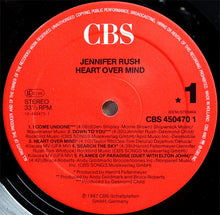 Load image into Gallery viewer, Jennifer Rush : Heart Over Mind (LP, Album)