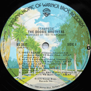 The Doobie Brothers : Stampede (LP, Album, RP, Pit)