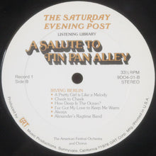 Load image into Gallery viewer, The American Festival Orchestra And Chorus : A Salute To Tin Pan Alley (4xLP)