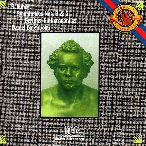 Schubert*, Berliner Philharmoniker, Daniel Barenboim : Symphonies Nos. 3 & 5  (CD, Album)