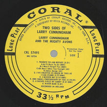 Load image into Gallery viewer, Larry Cunningham (2) And The Mighty Avons : Two Sides Of Larry Cunningham (LP, Mono, Promo)
