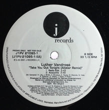 Load image into Gallery viewer, Luther Vandross : Take You Out Tonight (Allstar Remix) (12&quot;, Promo)