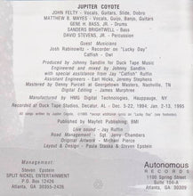 Load image into Gallery viewer, Jupiter Coyote : Lucky Day (CD, Album)