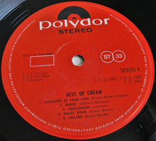 Load image into Gallery viewer, Cream (2) : Best Of Cream (LP, Comp)