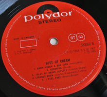 Load image into Gallery viewer, Cream (2) : Best Of Cream (LP, Comp)