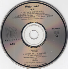 Load image into Gallery viewer, Motörhead : 1916 (CD, Album)