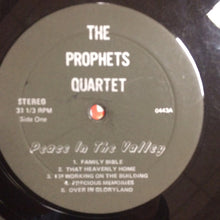 Load image into Gallery viewer, The Prophets Quartet : Peace In The Valley (LP)