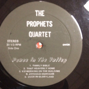 The Prophets Quartet : Peace In The Valley (LP)