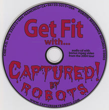 Load image into Gallery viewer, Captured! By Robots : The Ten Commandments / Get Fit With... (2xCD, Enh)