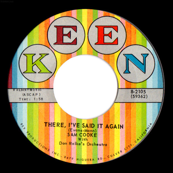 Sam Cooke : There, I've Said It Again (7