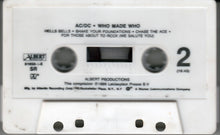 Load image into Gallery viewer, AC/DC : Who Made Who (Cass, Album, Comp, SR)