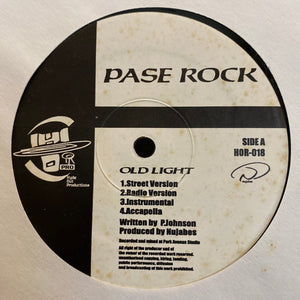 Pase Rock : The Old Light (12")