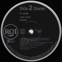 Load image into Gallery viewer, Lita Ford : Stiletto (LP, Album)