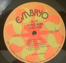 Load image into Gallery viewer, Herbie Mann : Push Push (LP, Album, RI,)