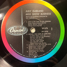 Load image into Gallery viewer, Judy Garland : Miss Show Business (LP, Album, Mono)