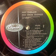 Load image into Gallery viewer, Judy Garland : Miss Show Business (LP, Album, Mono)