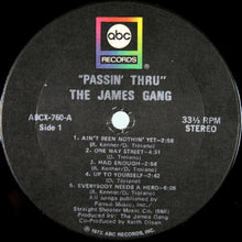 Load image into Gallery viewer, James Gang : Passin' Thru (LP, Album, Club)