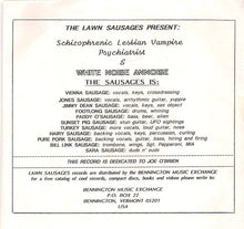 Load image into Gallery viewer, The Lawn Sausages : The Legendary Lawn Sausages Present..... (7&quot;, Single)