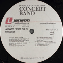 Load image into Gallery viewer, Unknown Artist : Superior New Works For Concert Band Advanced Edition — Volume 23 (2xLP, Promo)