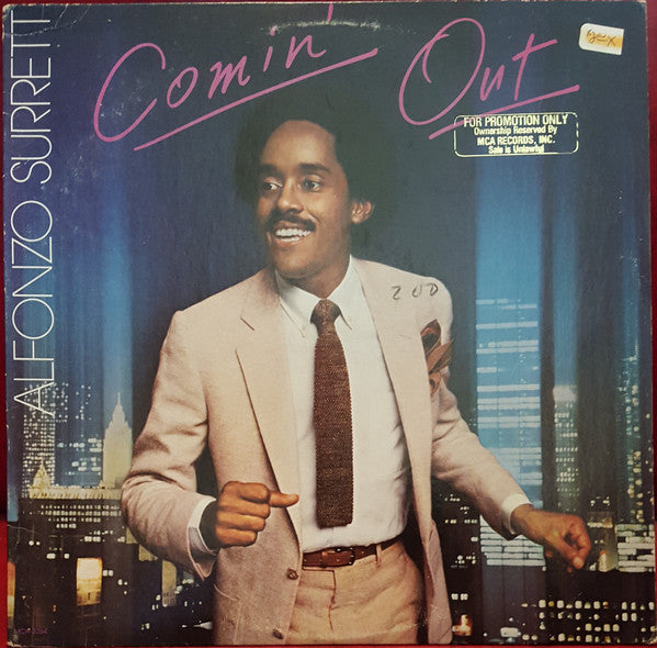 Alfonzo Surrett* : Comin' Out (LP, Album)