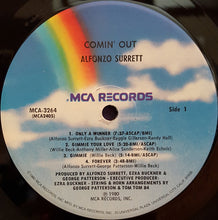 Load image into Gallery viewer, Alfonzo Surrett* : Comin&#39; Out (LP, Album)