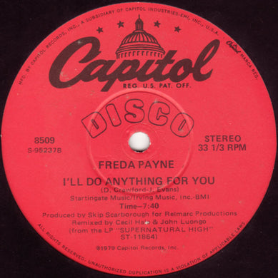 Freda Payne : I'll Do Anything For You (12