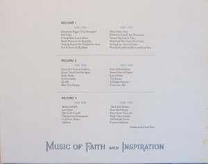 Various : Music Of Faith And Inspiration (3xLP, Comp, Mono + Box)