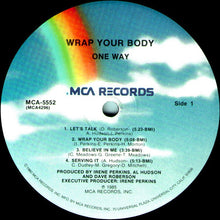 Load image into Gallery viewer, One Way : Wrap Your Body (LP, Album)