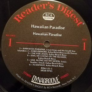 Various : Hawaiian Paradise, Delightful Music Of The Islands (5xLP, Comp, Dyn + Box)