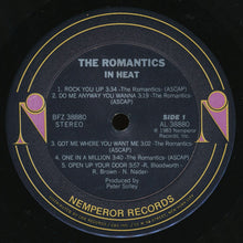 Load image into Gallery viewer, The Romantics : In Heat (LP, Album)