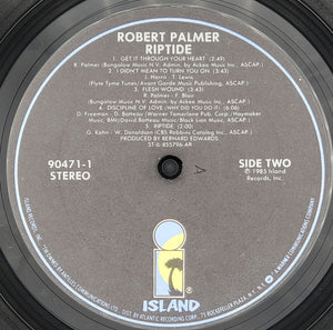 Robert Palmer : Riptide (LP, Album, All)