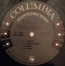 Load image into Gallery viewer, Budapest String Quartet, Wolfgang Amadeus Mozart : The Last Quartets Of Mozart Volume I (LP, Mono)