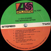 Load image into Gallery viewer, The J. Geils Band : The Morning After (LP, Album, Mon)