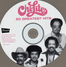 Load image into Gallery viewer, The Chi-Lites : 20 Greatest Hits (CD, Comp)