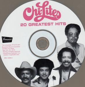 The Chi-Lites : 20 Greatest Hits (CD, Comp)